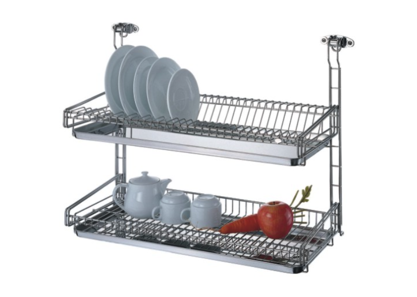 CS3143L - Double dish rack wall hung